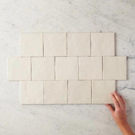 Newport Bone Mixed Square Tiles
